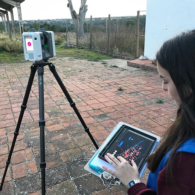 Escaneado 3D de una Masía en el Barcelona